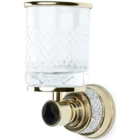 Стакан для зубных щеток Boheme Aura 10244-G настенный, золотой