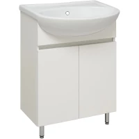 Тумба белый 59,5 см Runo Лада 00-00001163