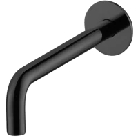 Излив для ванны Boheme Fusion 625-B 180 мм, черный матовый