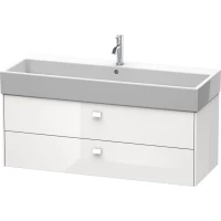 Тумба белый глянец 118,4 см Duravit Brioso BR415702222
