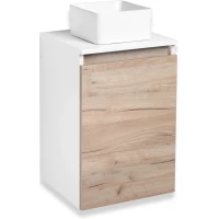 Тумба дуб крафт/белый 40 см Runo Бари 00-00001372