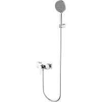 Смеситель для душа AQUAme Imola AQM6713CR с душевым гарнитуром, хром