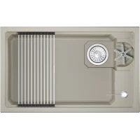 Кухонная мойка Granula 7309RU, КРЕМАН 73x45 см, кремовый