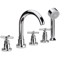 Смеситель дна борт ванны Paini Tubos 79CR109