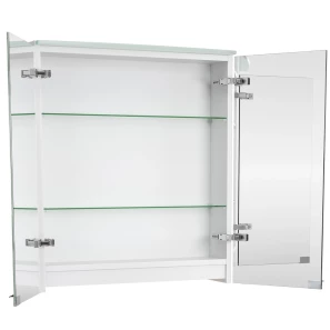 Изображение товара зеркальный шкаф 60x7,7 см белый матовый geberit option basic 500.273.00.1