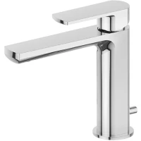 Смеситель для раковины Newform Haka 72010.21.018 с донным клапаном, хром