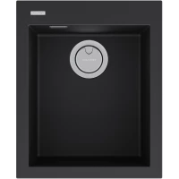 Кухонная мойка Paulmark Acrystone Decoration Anthracite PM934150-AN 41x50 см, антрацит