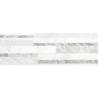 Плитка fNIZ Roma Diamond Deco White Brillante 25x75