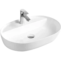 Раковина-чаша CeramaLux D1346 61x41,5 см, накладная, белый