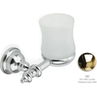 Стакан для зубных щеток Stil Haus Elite EL10(16) настенный, золотой