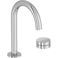 Смеситель для раковины без донного клапана Jacob Delafon Grands Boulevards E25387-CP + E77963-8A-CP