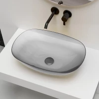 Раковина 54x36 см Abber Kristall AT2809Perle