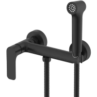 Гигиенический душ Raglo R03.51.06 со смесителем, черный матовый