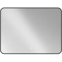 Зеркало Vincea VLM-3VC100B 100x80 см, с LED-подсветкой, сенсорным выключателем, диммером, черный