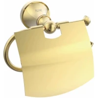 Держатель туалетной бумаги Rose RG1905E золотой
