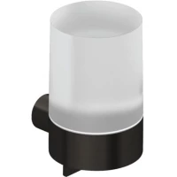 Дозатор для жидкого мыла Kludi Vela R 58976N2 150 мл, настенный, оружейная сталь матовый