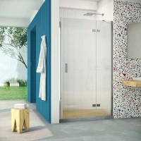 Душевая дверь Vegas Glass AFP Retta 120 08 Moru R 120 см R, профиль хром, стекло рифленое