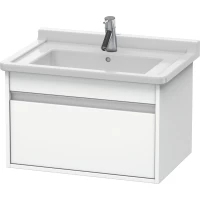 Тумба белый матовый 80 см Duravit Ketho KT666401818