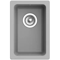 Кухонная мойка Ewigstein серый металлик 2540