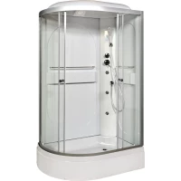 Душевая кабина 120x80x215 см Deto L520RGM+EL прозрачное