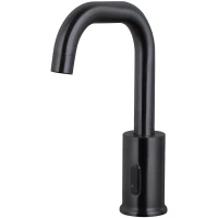 Смеситель для раковины BeWash Photocell BWAM1BS869 сенсорный, черный матовый