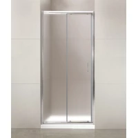 Душевая дверь 160 см BelBagno Uno UNO-195-BF-1-160-P-Cr текстурное стекло