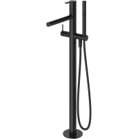 Смеситель напольный для ванны Cezares Leaf LEAF-VDP-NOP