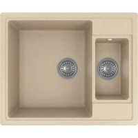 Кухонная мойка Florentina Липси 620К 20.465.D0620.104 62x51 см, бежевый