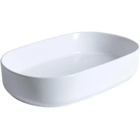 Раковина-чаша Allen Brau Fantasy 4.11022.21 55x36 см, накладная, белый матовый
