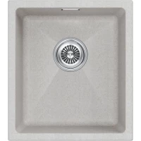 Кухонная мойка Paulmark Lumi LU41-BE 41x46 см, бежевый