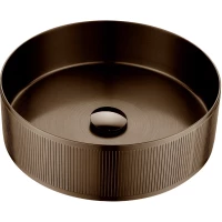 Раковина-чаша AltroBagno Costoso AltroBagnoCostoso001008BrAn 40,2x40,2 см, накладная, состаренная бронза