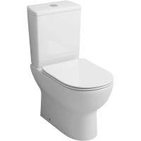 Унитаз-компакт Grossman GR-4448S с сиденьем микролифт, белый