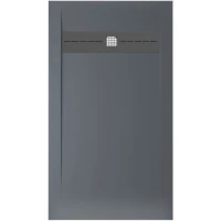 Душевой поддон Allen Brau Infinity 8.21004-BGM 140x80 см, из литьевого мрамора, прямоугольный, синий матовый