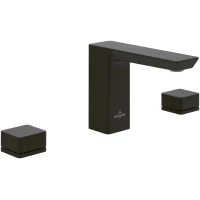 Смеситель для раковины Villeroy & Boch Subway 3.0 TVW112005000K5 без донного клапана, черный матовый