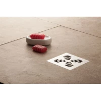 Душевой трап Pestan Confluo Standard Square 3 13000007 144x144/50 мм, с решеткой, перфорированный, хром