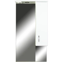 Зеркальный шкаф 55x108 см белый глянец Orange Стиль St-55ZS