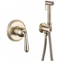 Гигиенический душ Rose R0205Q со смесителем, бронза