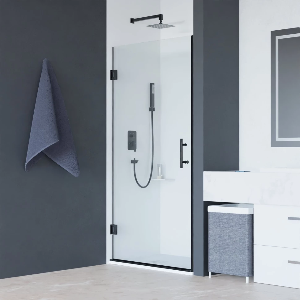 

Душевая дверь 60 см RGW HO-011-B Hotel 350601106-14 прозрачное