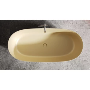 Изображение товара ванна из литьевого мрамора 169,5x80,5 см salini s-stone sofia, покраска по ral полностью 102526mrf