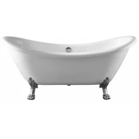 Акриловая ванна Swedbe Vita 8818CH 176x72 см, отдельностоящая, белый