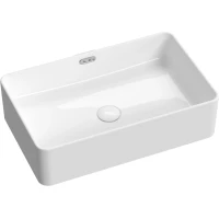 Раковина-чаша Ceramicanova Alessia CN6085 55x34 см, накладная, белый