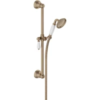 Душевой гарнитур Jacob Delafon Louise E24364-BCN 1 режим, золотой матовый