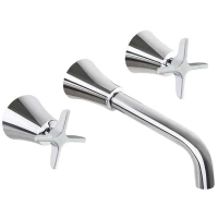 Смеситель для раковины Ramon Soler Adagio 912001 встраиваемый, без донного клапана, хром