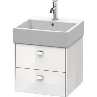 Тумба белый глянец 48,4 см Duravit Brioso BR415201022