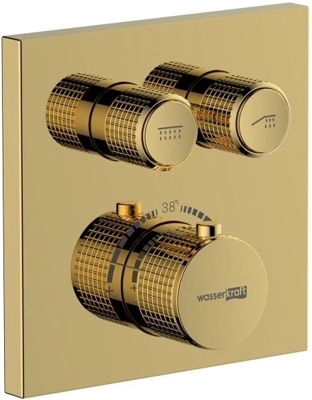 Термостат для ванны WasserKRAFT Sauer 7148 Thermo термостат для ванны wasserkraft elbe 7448 thermo