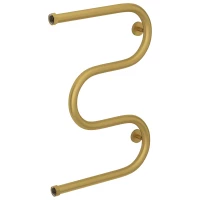 Полотенцесушитель водяной 600x400 золотой матовый Сунержа М-образный 032-0007-6040