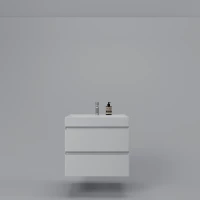 Тумба под раковину Style Line Атлантика СС-00002339 69,6 см, подвесная, белый матовый