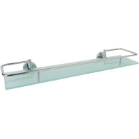 Полка стеклянная D-Lin D260100-1 51,8 см, хром