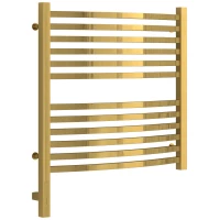 Полотенцесушитель электрический 600x600 золотой МЭМ левый Сунержа Аркус 3.0 03-5704-6060