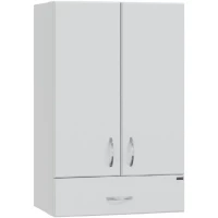 Шкаф подвесной белый глянец Санта Стандарт 401012